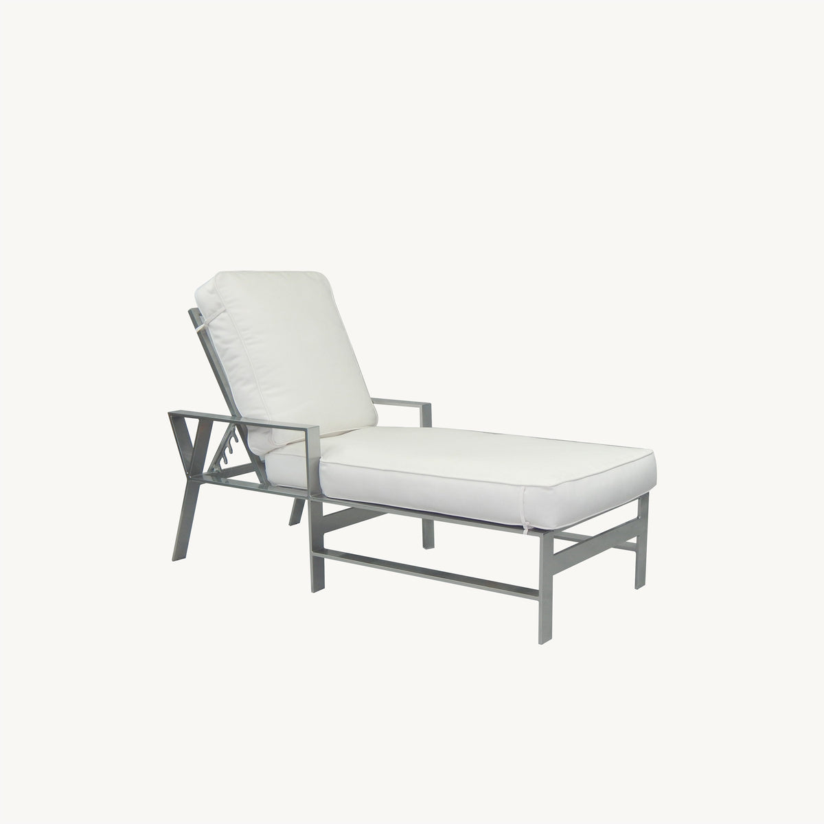 Castelle Trento Adjustable Cushioned Chaise Lounge, view 2