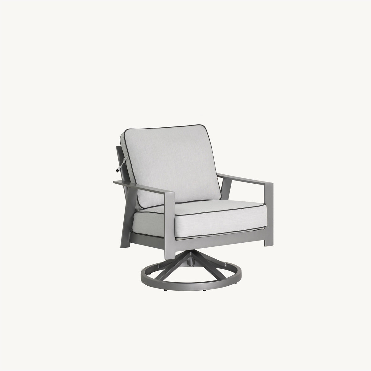 Castelle Trento Cushioned Lounge Swivel Rocker, view 6