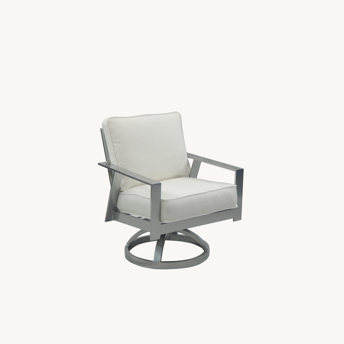 Castelle Trento Cushioned Swivel Rocker, view 2