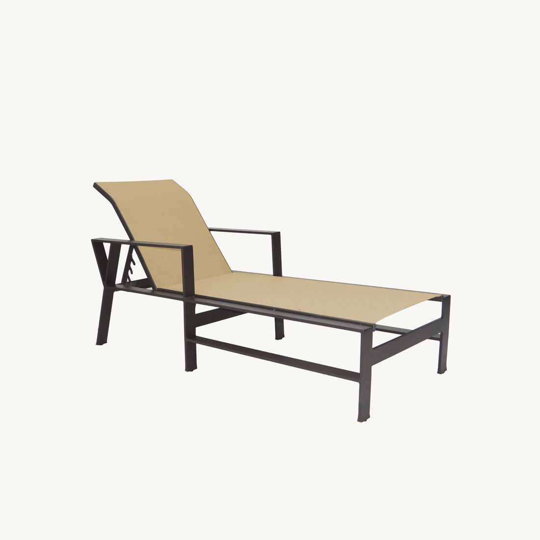 Castelle Trento Adjustable Sling Chaise Lounge, view 2