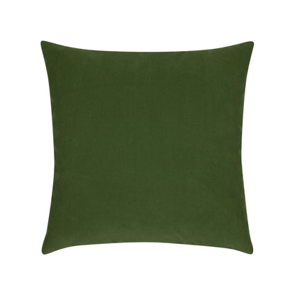 Elaine Smith Lush Velvet Ivy outdoor pillow, green - view 2