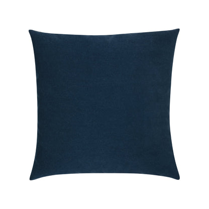 Elaine Smith Lush Velvet Midnight outdoor pillow, navy - view 2