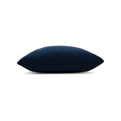 Elaine Smith Lush Velvet Midnight outdoor pillow, navy - view 10