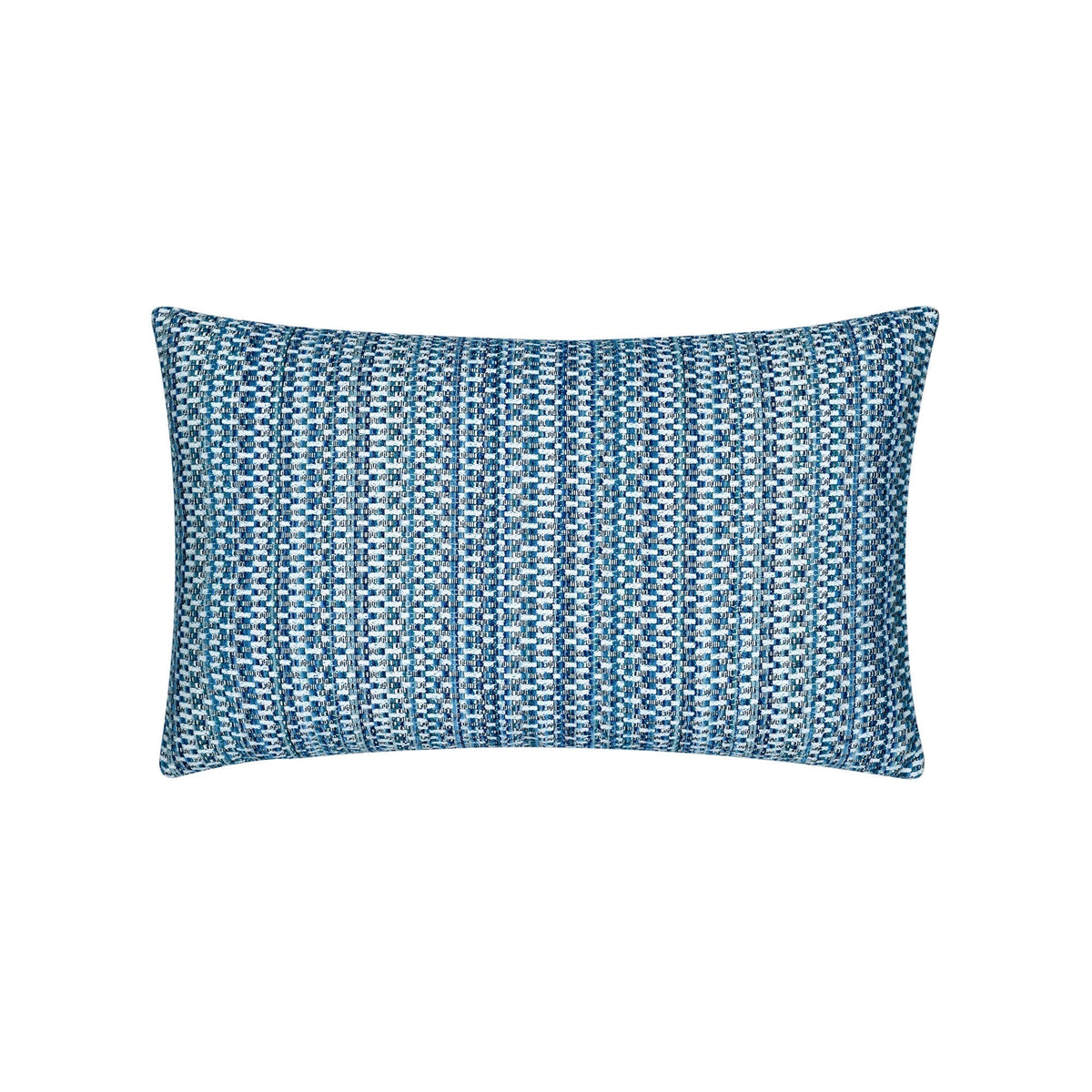 Elaine Smith Kaleidoscope Indigo outdoor pillow, navy