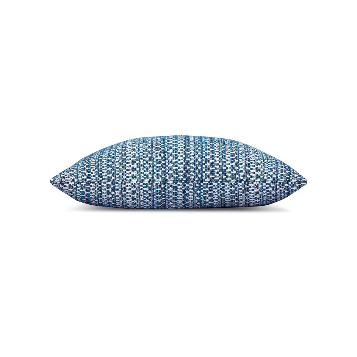 Elaine Smith Kaleidoscope Indigo outdoor pillow, navy - view 7