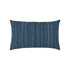 Elaine Smith Kaleidoscope Midnight outdoor pillow, navy