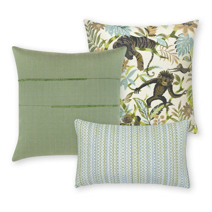 Elaine Smith Kaleidoscope Spring outdoor pillow, multicolor - view 6