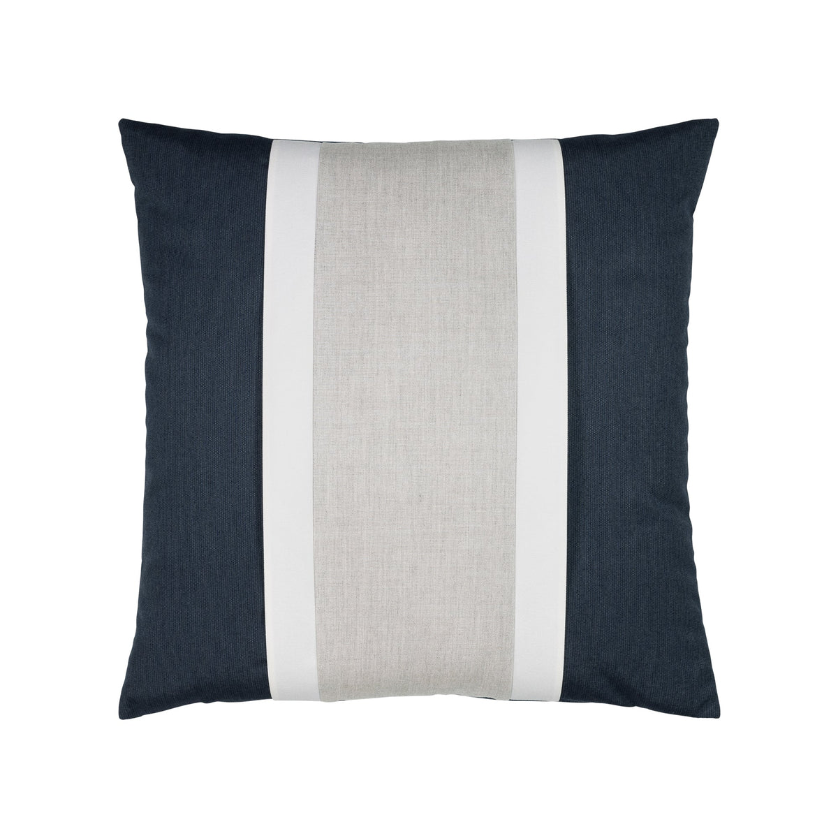 Elaine Smith Nevis Indigo outdoor pillow, navy - view 2