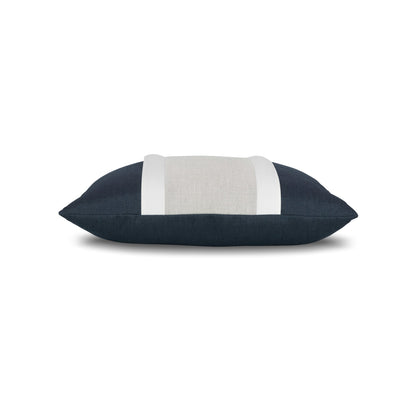 Elaine Smith Nevis Indigo outdoor pillow, navy - view 8