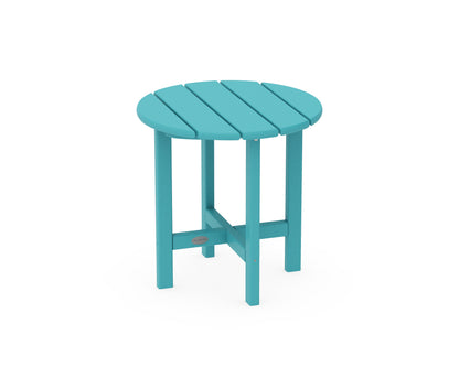POLYWOOD Round 18" Side Table in Aruba