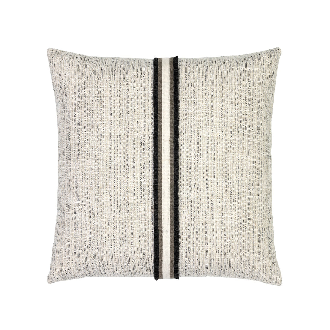 Elaine Smith Entity Linen outdoor pillow, beige - view 2