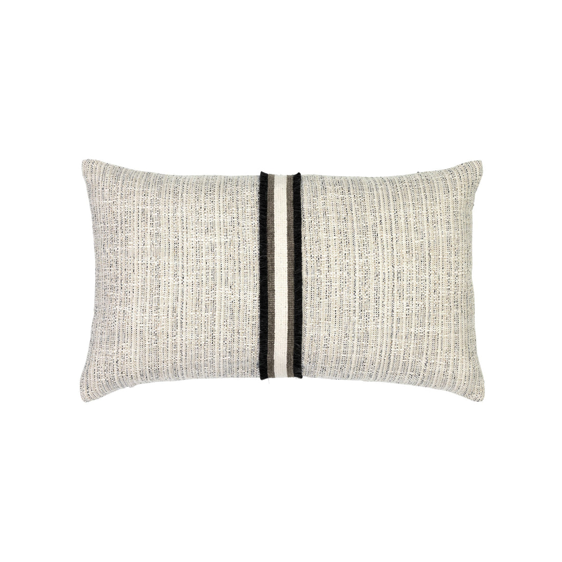 Elaine Smith Entity Linen outdoor pillow, beige