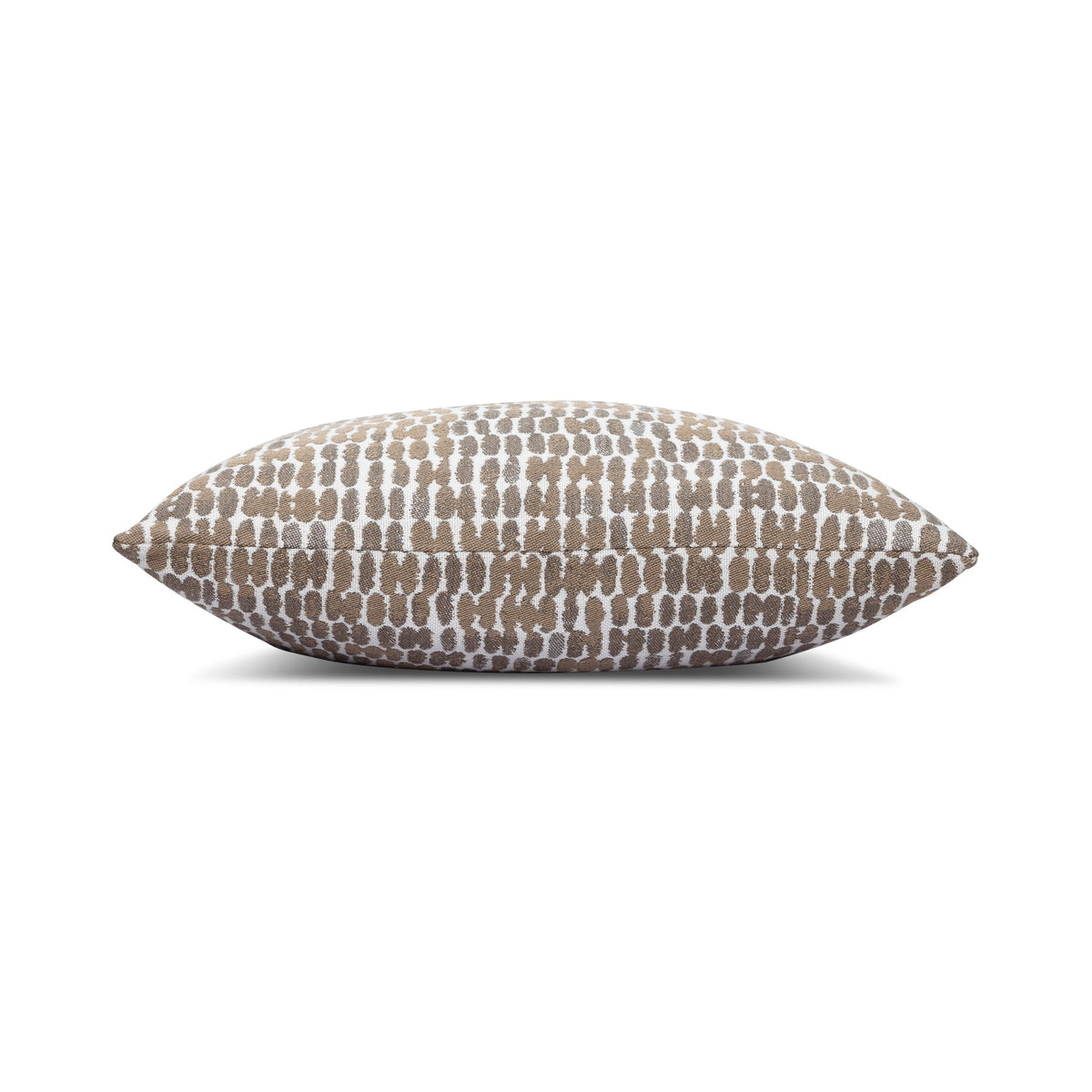 Elaine Smith Thumbprint Latte outdoor pillow, neutral - view 11