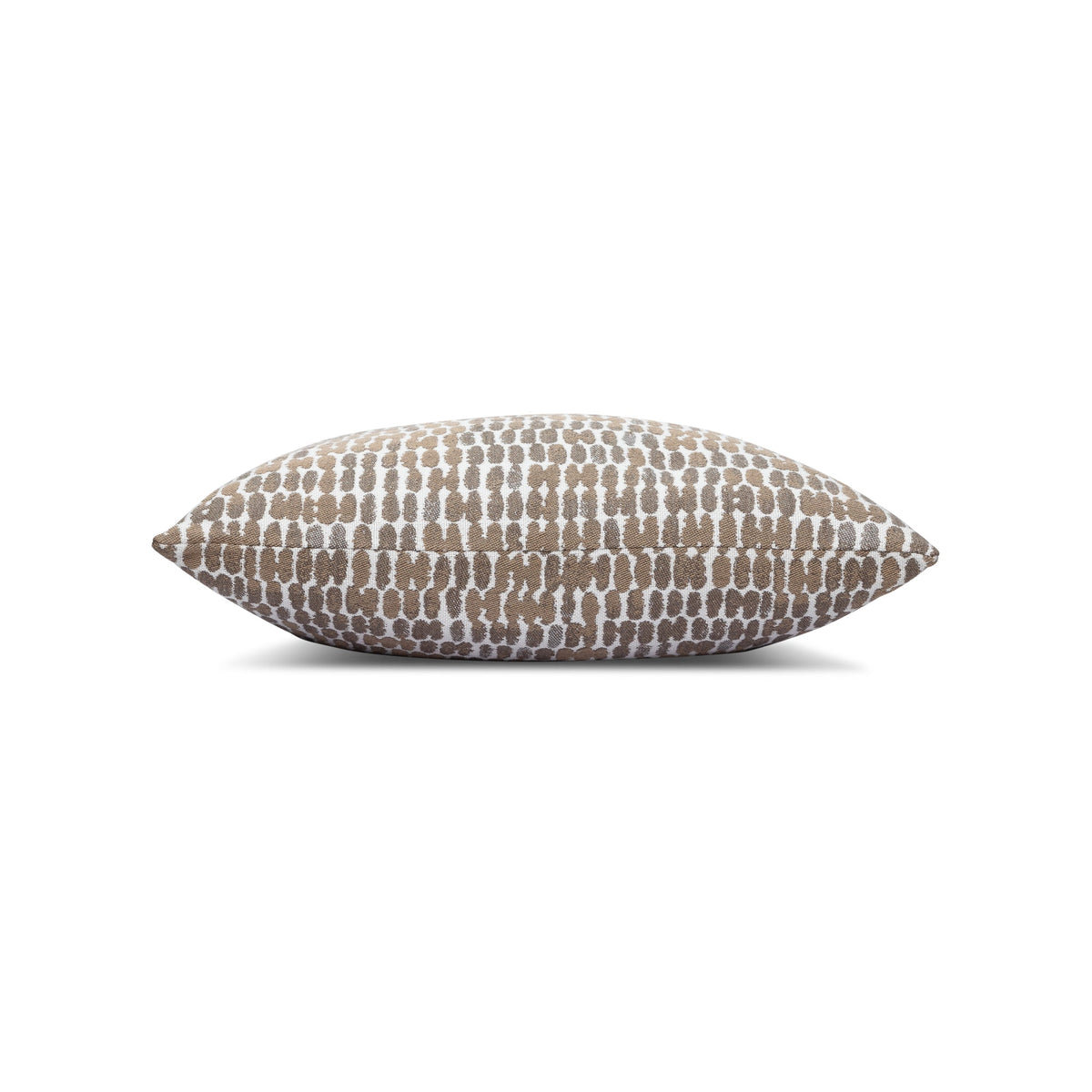 Elaine Smith Thumbprint Latte outdoor pillow, neutral - view 10
