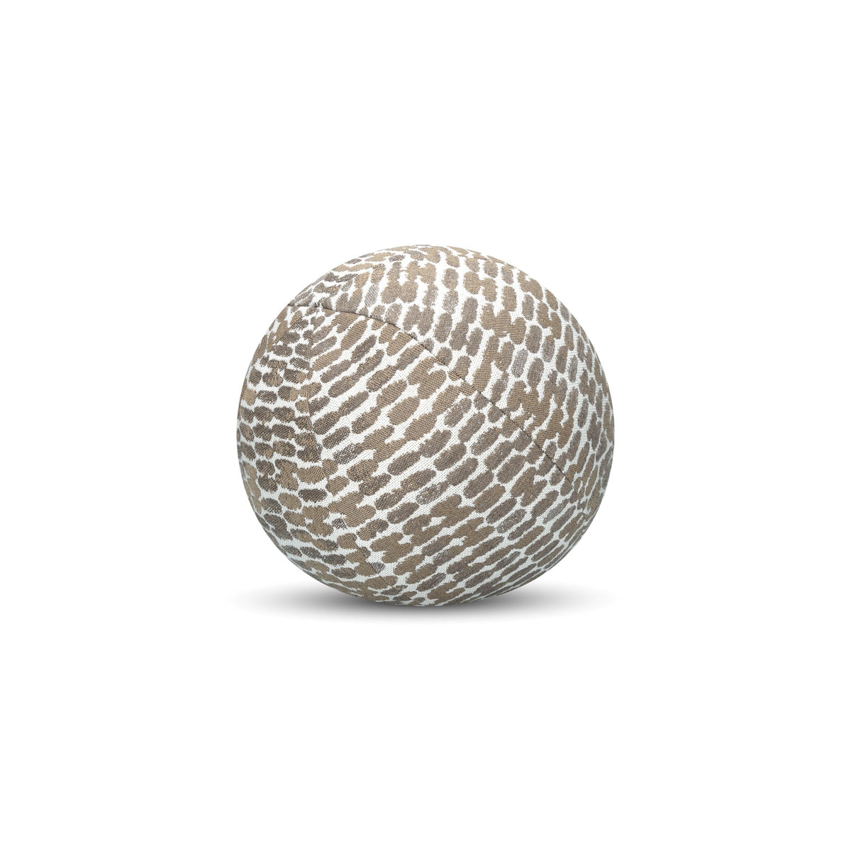 Elaine Smith Thumbprint Latte outdoor pillow, neutral - view 3