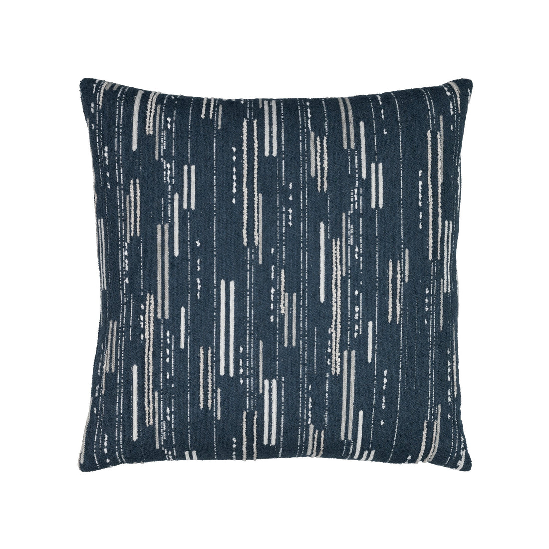 Elaine Smith Connection Indigo outdoor pillow, navy - view 2