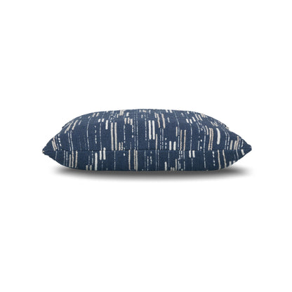 Elaine Smith Connection Indigo outdoor pillow, navy - view 9