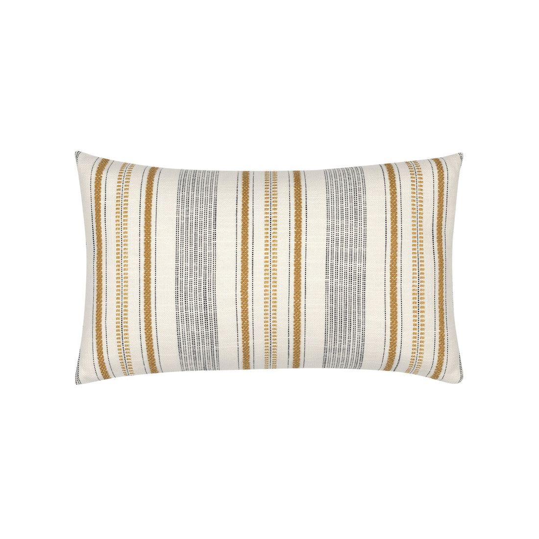 Elaine Smith Pathway Gold outdoor pillow, gold