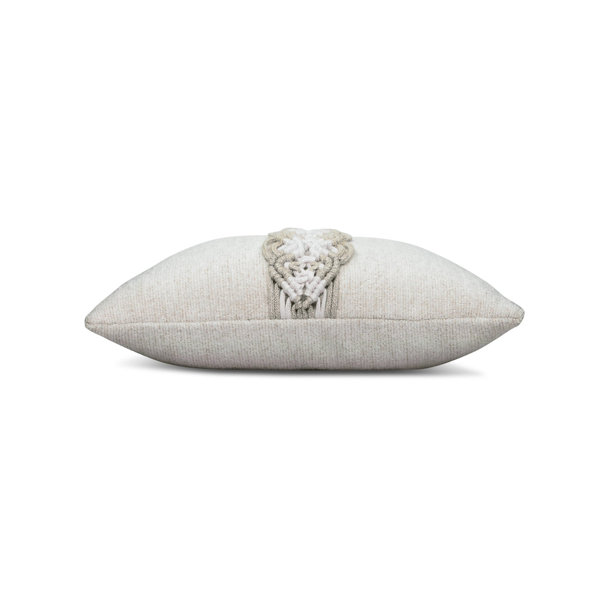 Elaine Smith Distinct Oyster outdoor pillow, beige - view 9