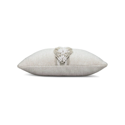 Elaine Smith Distinct Oyster outdoor pillow, beige - view 9