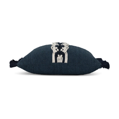 Elaine Smith Distinction Indigo Outdoor Pillow