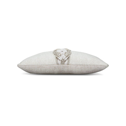 Elaine Smith Distinct Oyster outdoor pillow, beige - view 7