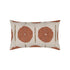 Elaine Smith Solstice Papaya outdoor pillow, orange and coral