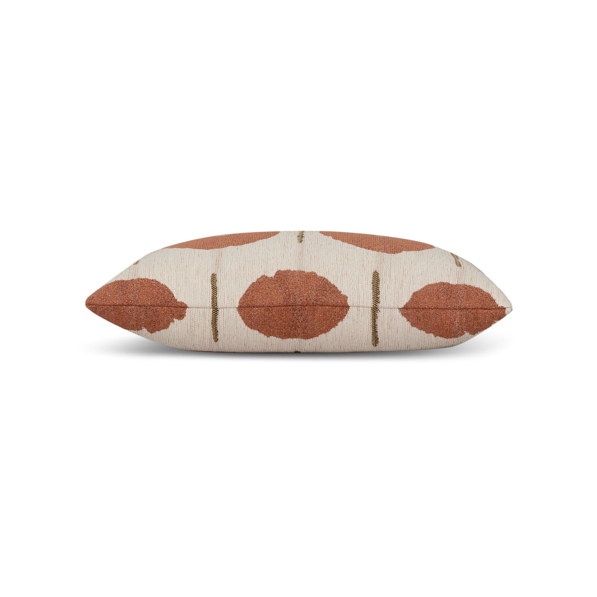 Elaine Smith Solstice Papaya outdoor pillow, orange and coral - view 10
