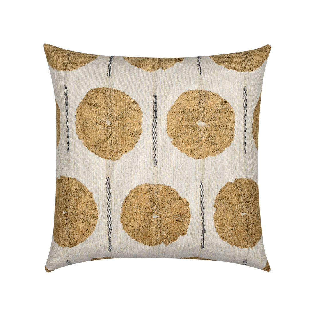 Elaine Smith Solstice Gold outdoor pillow, gold - view 2