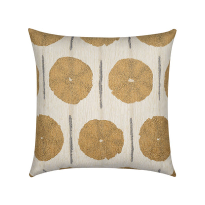 Elaine Smith Solstice Gold outdoor pillow, gold - view 2