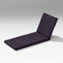 POLYWOOD PW Designer Series Latitude Chaise Lounge Full Cushion in Navy Linen