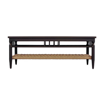 Lloyd Flanders Low Country 49" Rectangular Cocktail Table, lifestyle photo 2