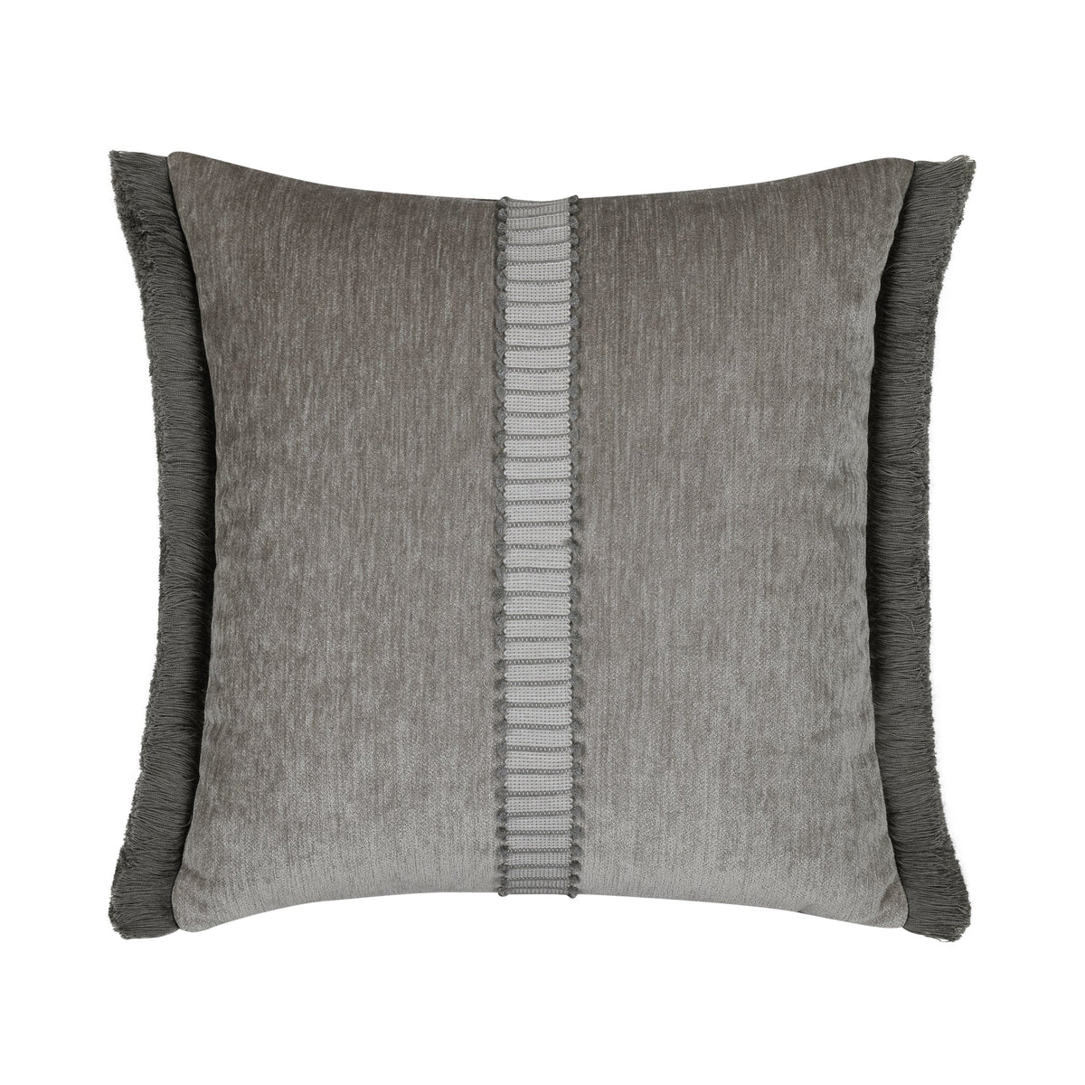 Elaine Smith Splendor Pewter outdoor pillow, gray - view 2