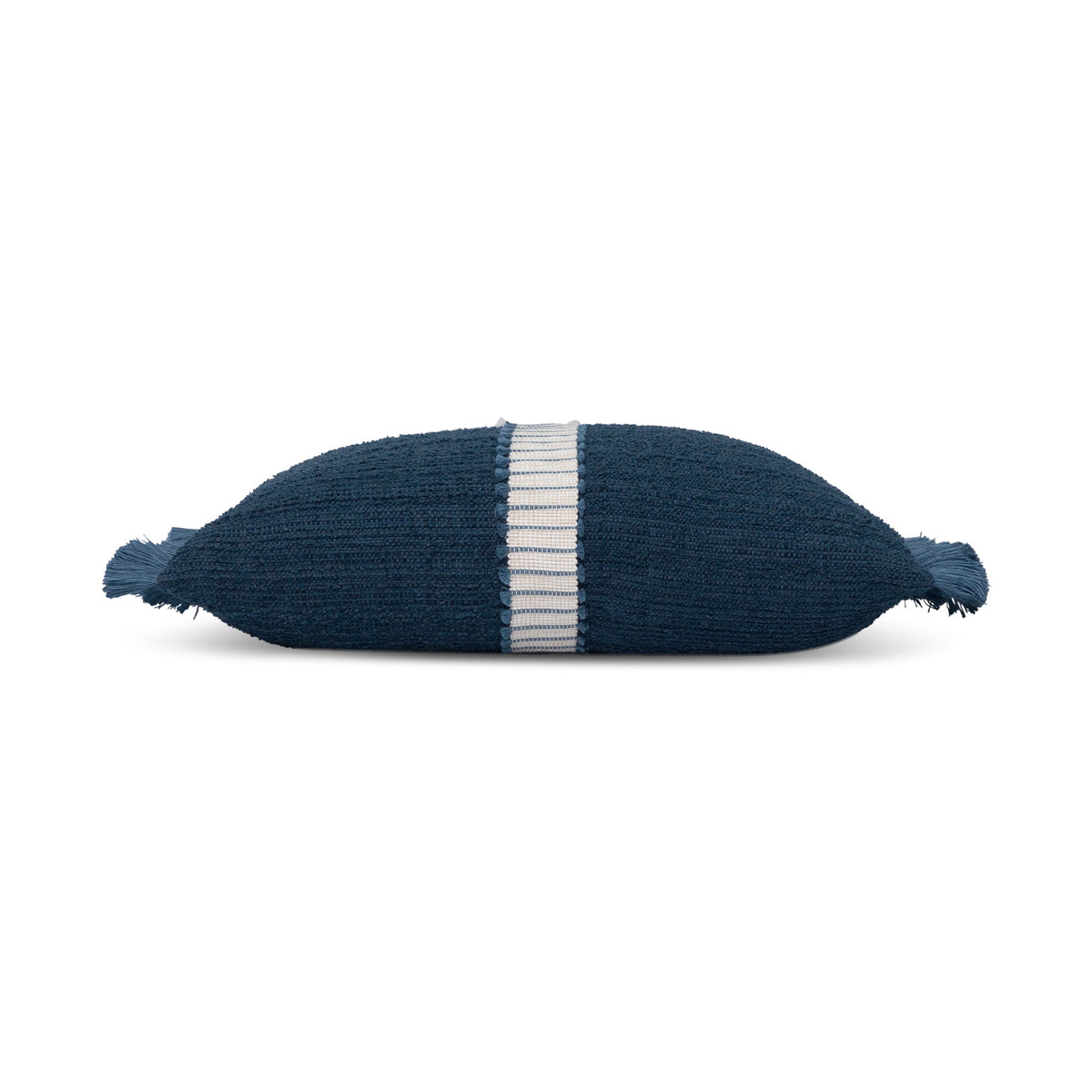 Elaine Smith Deluxe Indigo Outdoor Pillow