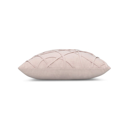 Elaine Smith Illusion Blush outdoor pillow, red and pink - view 8