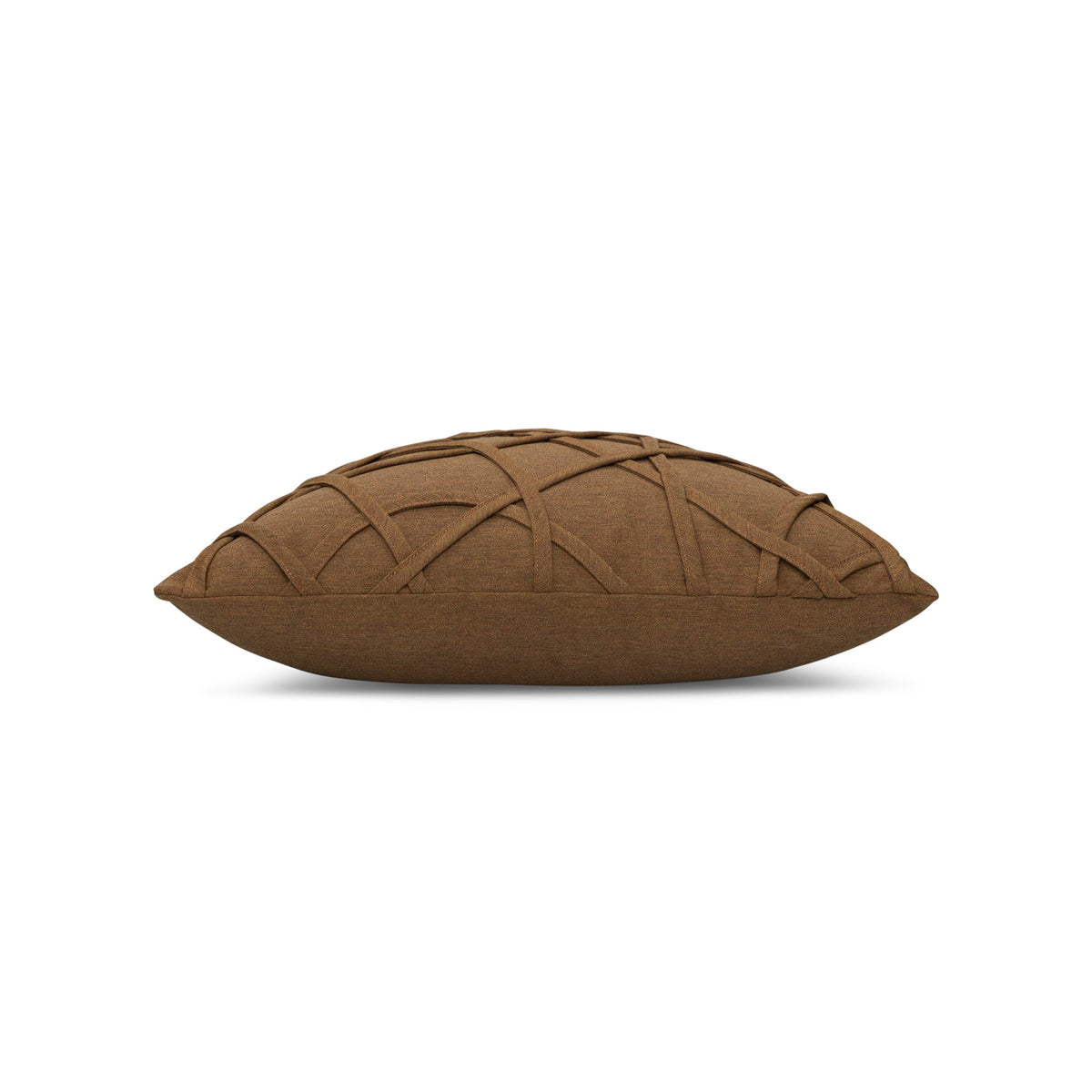 Elaine Smith Illusion Teak outdoor pillow, brown - view 8