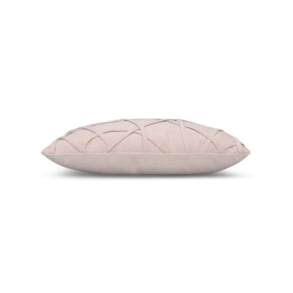 Elaine Smith Illusion Blush outdoor pillow, red and pink - view 6