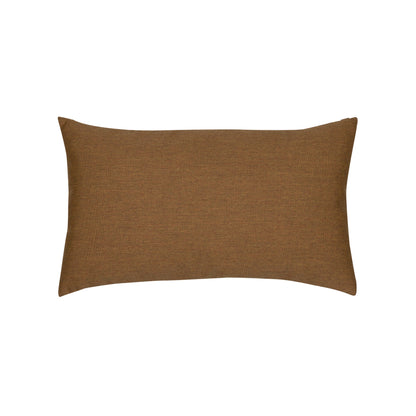 Elaine Smith Illusion Teak outdoor pillow, brown - view 7