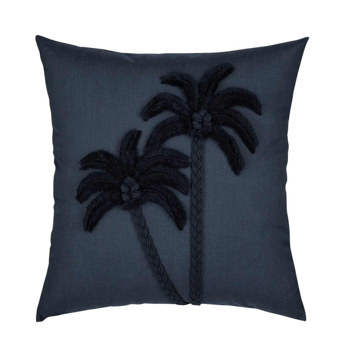 Elaine Smith Escape Indigo 22x22 outdoor pillow, navy