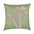 Elaine Smith Escape Meadow 22x22 outdoor pillow, green