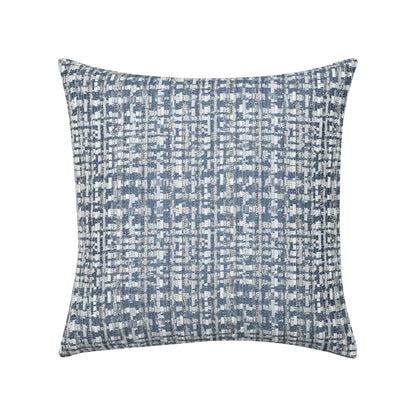Elaine Smith Channel Bleu outdoor pillow, blue - view 2