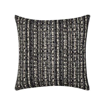 Elaine Smith Channel Noir outdoor pillow, black - view 2