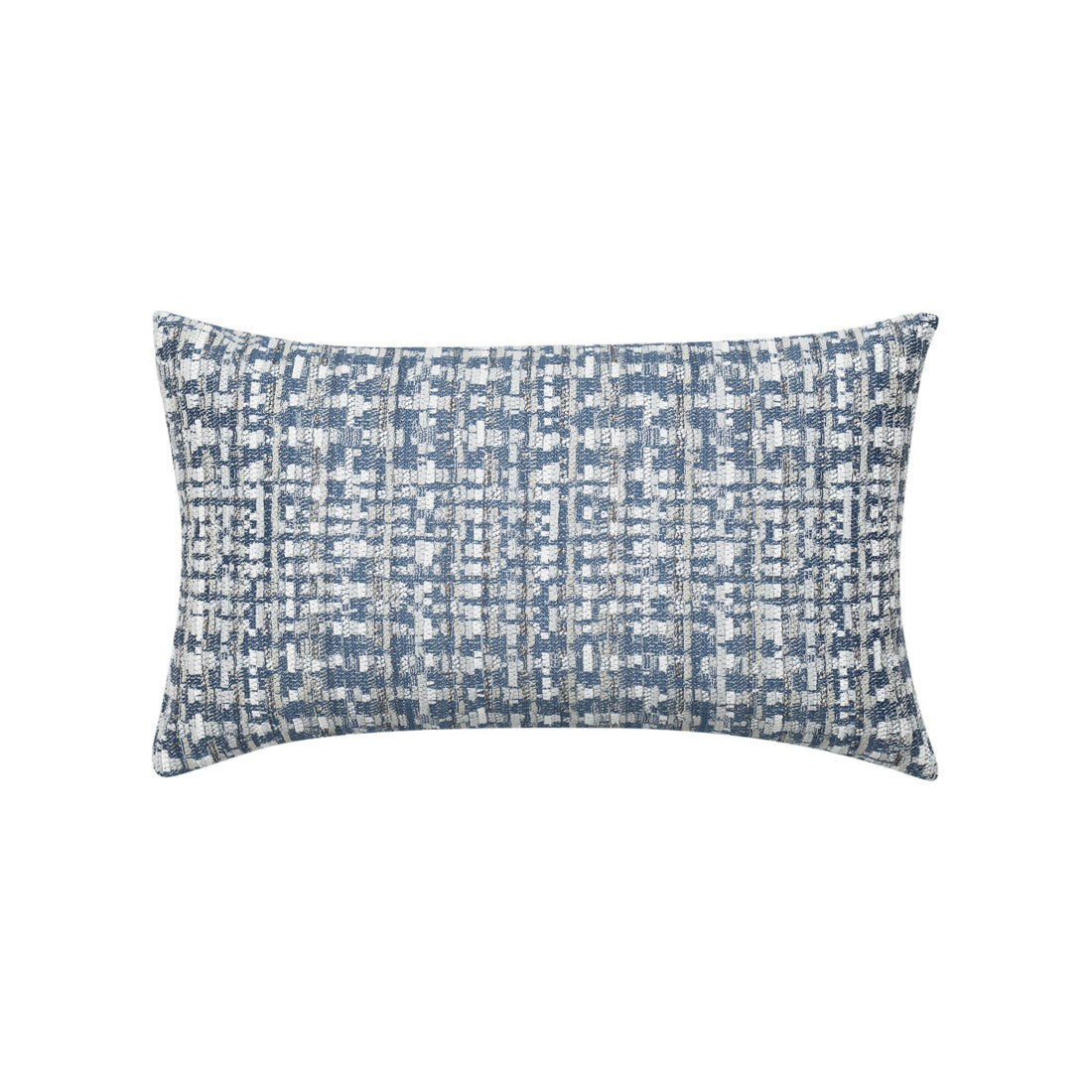 Elaine Smith Channel Bleu outdoor pillow, blue