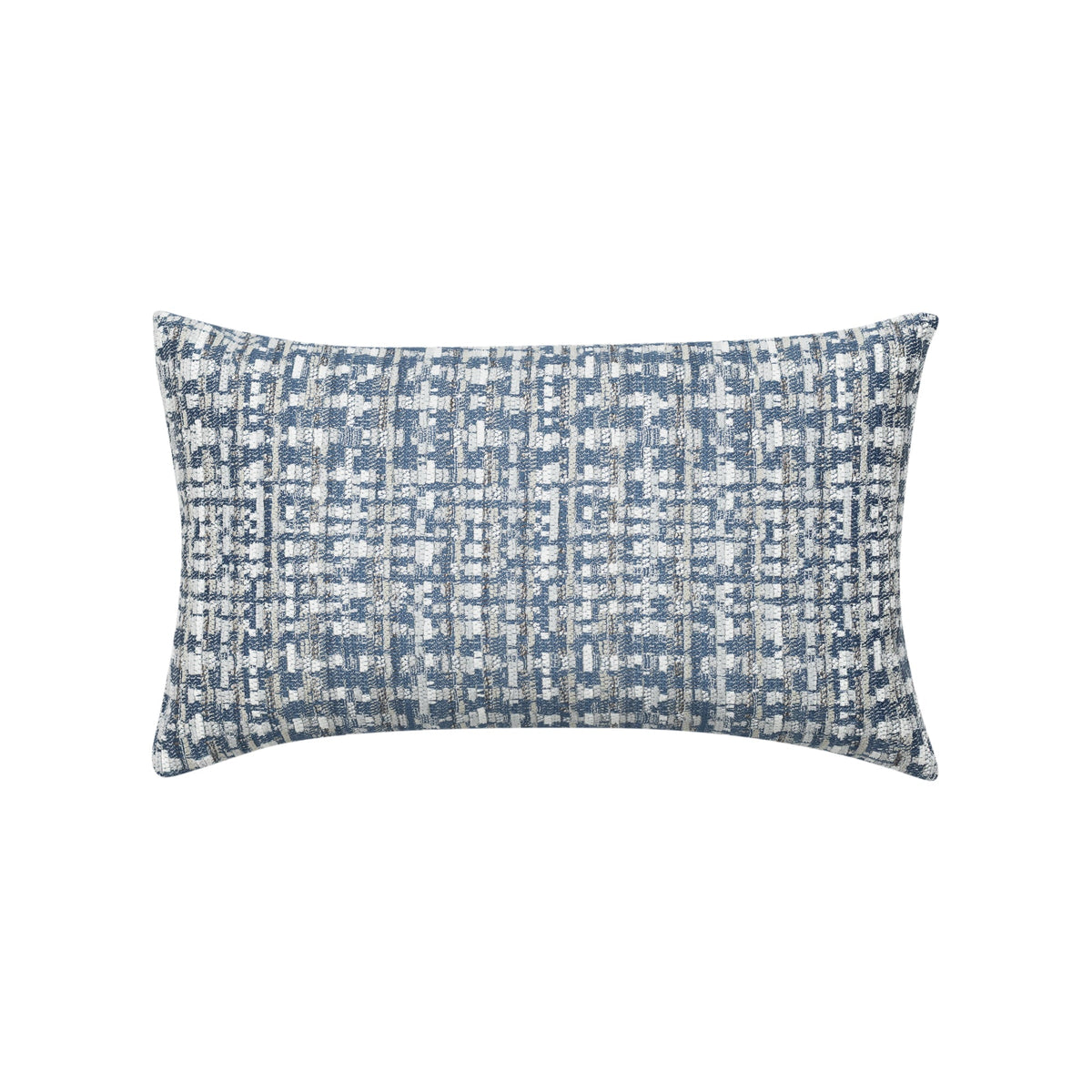 Elaine Smith Channel Bleu outdoor pillow, blue