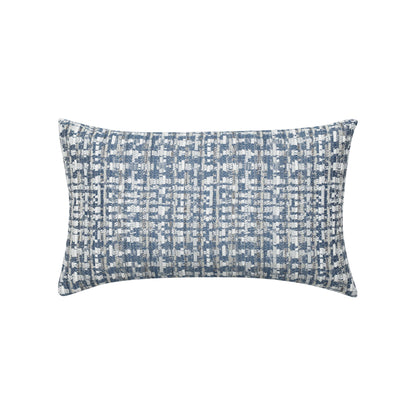 Elaine Smith Channel Bleu outdoor pillow, blue