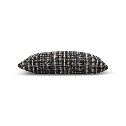 Elaine Smith Channel Noir outdoor pillow, black - view 8