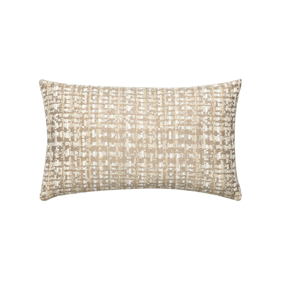 Elaine Smith Channel Sable outdoor pillow, brown