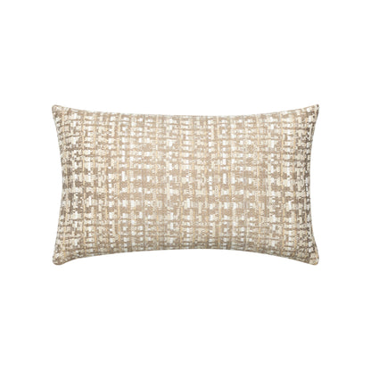 Elaine Smith Channel Sable outdoor pillow, brown