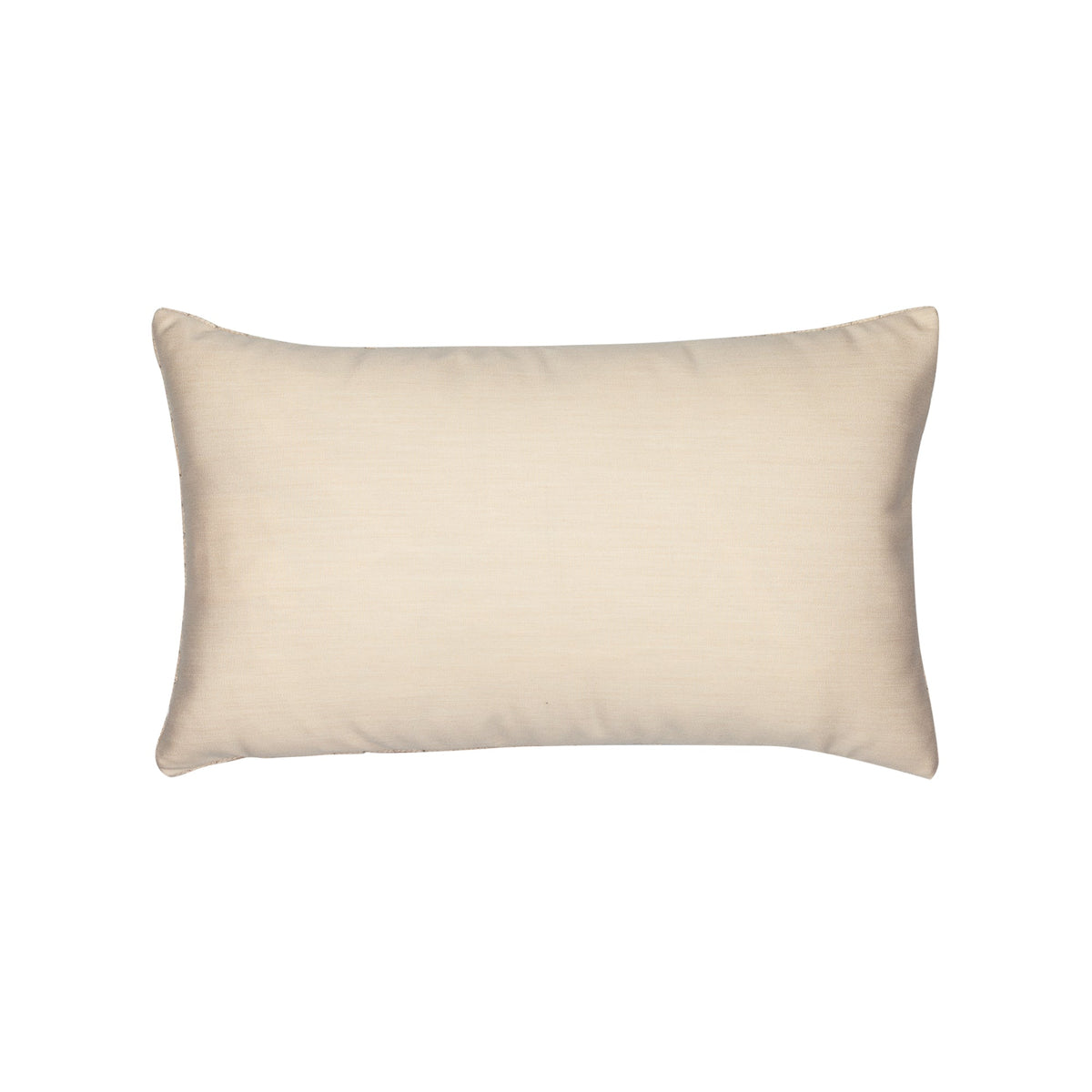 Elaine Smith Entwine Crema outdoor pillow, ivory - view 7