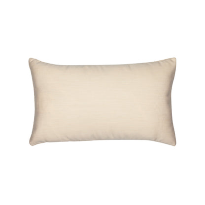 Elaine Smith Entwine Crema outdoor pillow, ivory - view 7